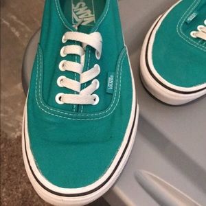 Teal Vans
